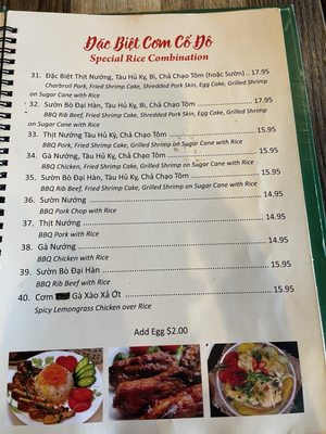 Menu photo 6 Co Do 2 Sacramento, CA