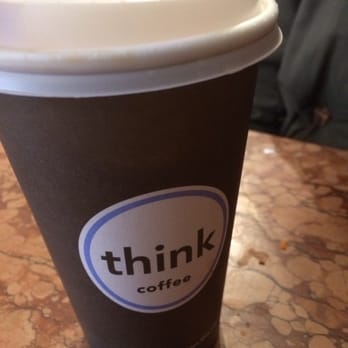 Think Coffee - Think coffee cup - Coffee & Tea Near Me - New York, New York Think Coffee - Think coffee cup - Coffee & Tea Near Me - New York, New York