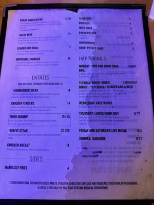 Menu photo 2 Doc Holidays Bar & Grill Chattanooga, TN Menu photo 2 Doc Holidays Bar & Grill Chattanooga, TN