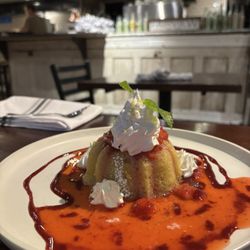 The Thompsons Kitchen - Strawberry shortcake. Decadent and delicious AND it is gluten free!! Such a treat!