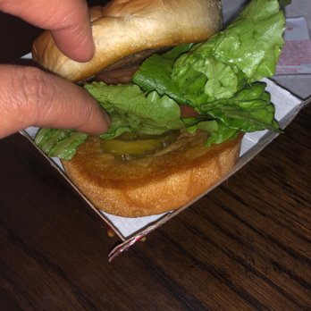 Chick-fil-A - Instead we got a deluxe with pickles& no chicken smh - Fast Food Near Me - Pleasanton, California