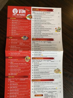 Menu photo 6 Vim Thai Restaurant Medford, OR Menu photo 6 Vim Thai Restaurant Medford, OR