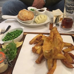 Fish and Chips & Scotch Beefsteak Pie Fish and Chips & Scotch Beefsteak Pie