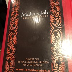 Maharajah - One of the best Indian food in Cannes.