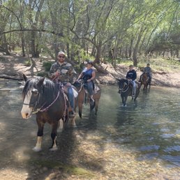 Crossing the Verde River Crossing the Verde River
