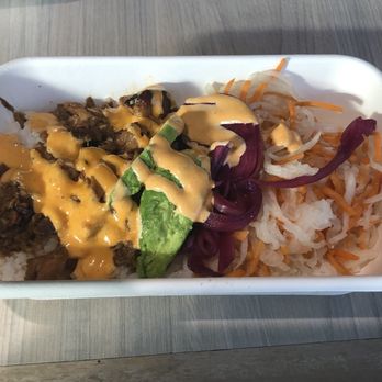 The Peached Tortilla - Bahn Mi Bowl, with additional avocado. - Tacos Near Me - Austin, Texas The Peached Tortilla - Bahn Mi Bowl, with additional avocado. - Tacos Near Me - Austin, Texas