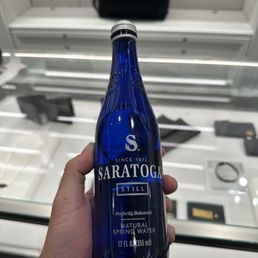 Complimentary water
