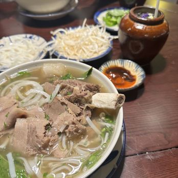 All About Pho - The "best seller" pho with thick noodles....so so good! - Vietnamese Near Me - Cerritos, California