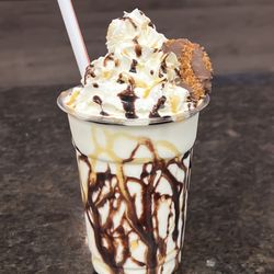Burger Boys - SAMOA COOKIES MILKSHAKE OF THE MONTH