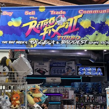 The Retro Fix II TURBO - Inside of Shop - Video Game Stores Near Me - Campbell, California The Retro Fix II TURBO - Inside of Shop - Video Game Stores Near Me - Campbell, California