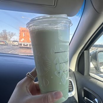 Starbucks - This picture is doing it justice but Irl this is white - Coffee & Tea Near Me - East Brunswick, New Jersey Starbucks - This picture is doing it justice but Irl this is white - Coffee & Tea Near Me - East Brunswick, New Jersey
