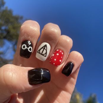 Nj Nails Spa - Disney and Harry Potter Inspired Nails - Waxing Near Me - Novato, California