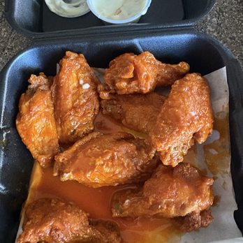 Your Way Cafe - Wings were so tender the meat fell off the bone, my crispy fries, and the Carnitas taco tacos - Burgers Near Me - Las Vegas, Nevada
