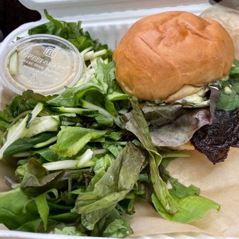 The Root Cafe - Vegan and shitaki mushroom burger - Cafes Near Me - Little Rock, Arkansas The Root Cafe - Vegan and shitaki mushroom burger - Cafes Near Me - Little Rock, Arkansas