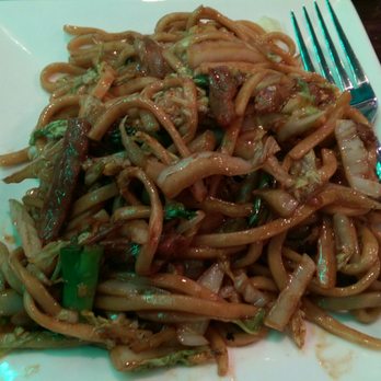 Tom's Dim Sum - Beef stir-fried noodles - very good, but small portion for the price - Dim Sum Near Me - Media, Pennsylvania Tom's Dim Sum - Beef stir-fried noodles - very good, but small portion for the price - Dim Sum Near Me - Media, Pennsylvania