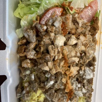 Jordanian Halal - Chicken and lamb over rice - Food Trucks Near Me