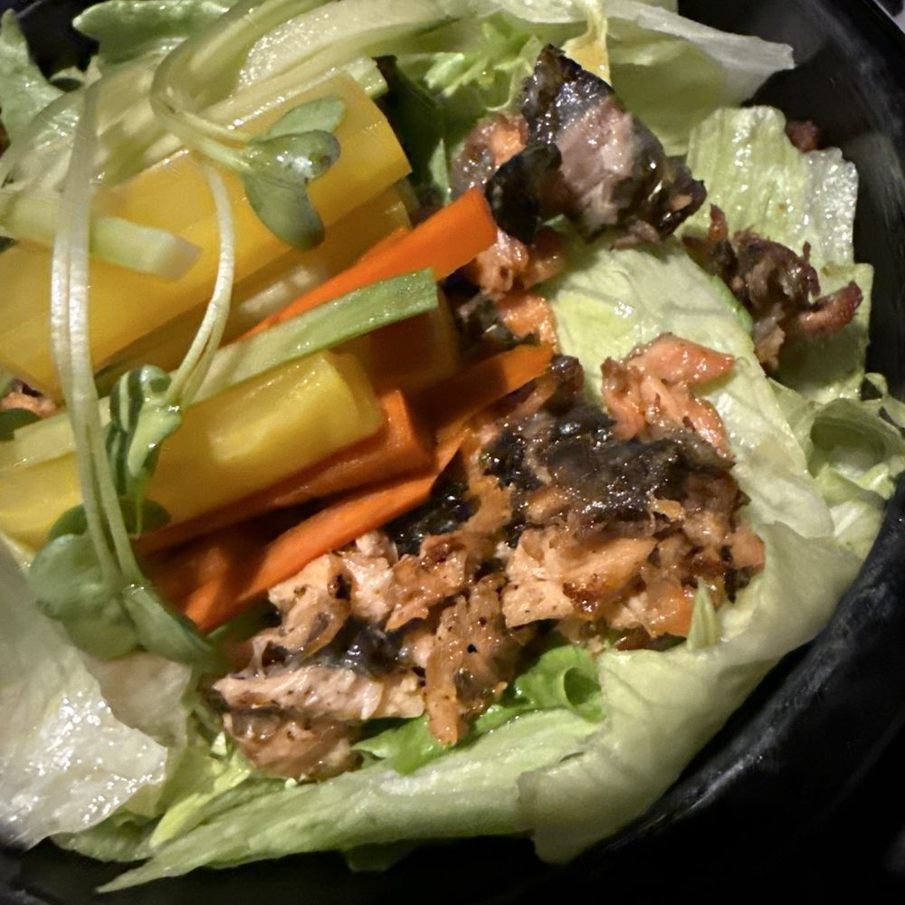 Pier 50 Sushi - Folsom - Salmon Skin Salad - Sushi Bars Near Me - Folsom, California