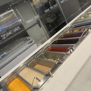 PK Shabu & Grill - So many sauce choices - Hot Pot Near Me - Mesa, Arizona PK Shabu & Grill - So many sauce choices - Hot Pot Near Me - Mesa, Arizona