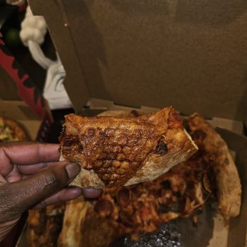 Hideaway Pizza - The pizza slice was so soggy it just fell over onto itself - Pizza Near Me - Fort Worth, Texas Hideaway Pizza - The pizza slice was so soggy it just fell over onto itself - Pizza Near Me - Fort Worth, Texas