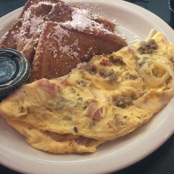 District 7 Grill - All Meat Omelette Sub Sides for French Toast - Breakfast & Brunch Near Me - Houston, Texas