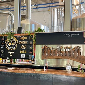 Live Oak Brewing Company - Eight beers on tap, all brewed here. - Breweries Near Me - Del Valle, Texas Live Oak Brewing Company - Eight beers on tap, all brewed here. - Breweries Near Me - Del Valle, Texas