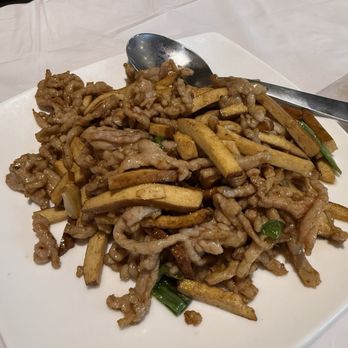 Mom's Iron Wok - Pork with bean curds - Chinese Near Me - McKinney, Texas Mom's Iron Wok - Pork with bean curds - Chinese Near Me - McKinney, Texas