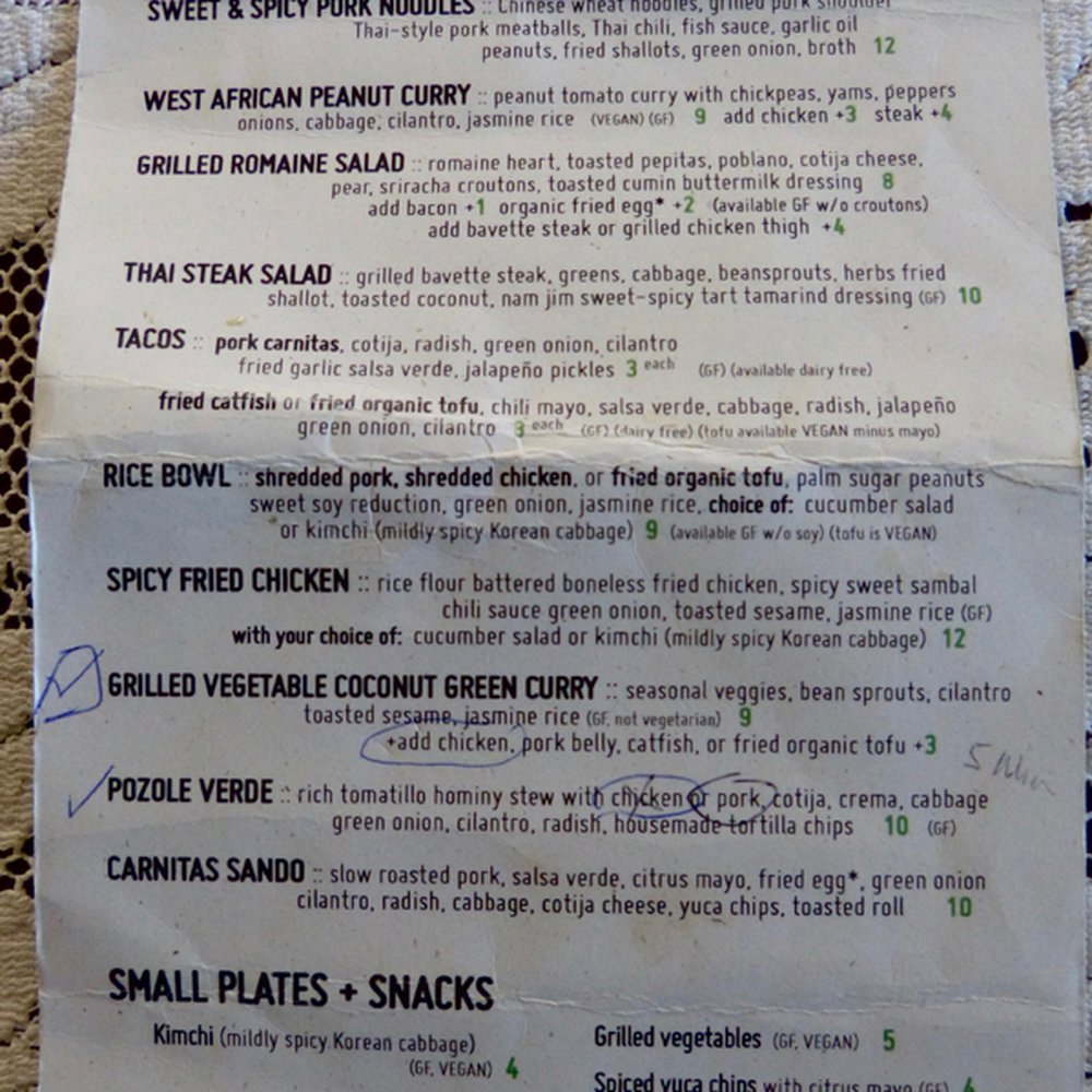 Spork - Menu - Mexican Near Me - Bend, Oregon