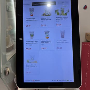 Coconut & Co - Menu Kiosk - Bubble Tea Near Me - Alhambra, California