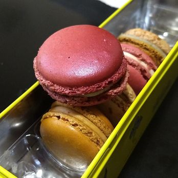Pierre Hermé - Delicious macarons! Definitely upgrade to the tin if traveling home with your macarons! - Chocolatiers & Shops Near Me - Paris, 75 Pierre Hermé - Delicious macarons! Definitely upgrade to the tin if traveling home with your macarons! - Chocolatiers & Shops Near Me - Paris, 75