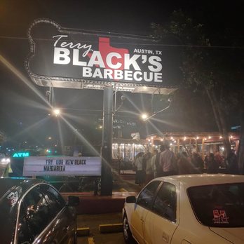 Terry Black's Barbecue - The line outside - Barbeque Near Me - Austin, Texas