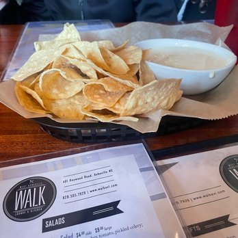 WALK - Some queso - New American Near Me - Asheville, North Carolina