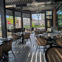 Patio at 4pm on a Tuesday in June