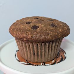 Nishi's Vegan Creations - Chocolate Chip Oat Muffin
