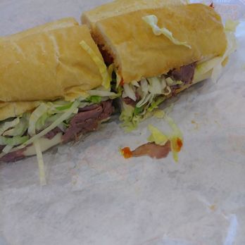 Jersey Mike's Subs - A regular roast beef and provalone. - Fast Food Near Me - Queensbury, New York
