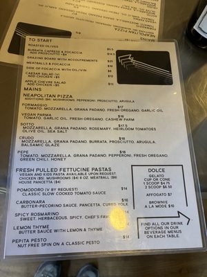 Menu photo 8 Sosta Flagstaff, AZ