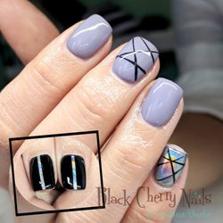 Black Cherry Nails