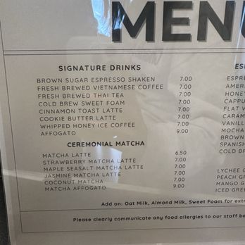 OnMe Cafe - Menu - Coffee & Tea Near Me - Ontario, California