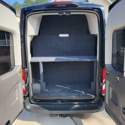 Modern Shuttle Transportation - Lots of room for luggage!
