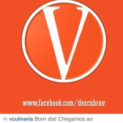 V Culinária - Estamos no Facebook e no Instagram