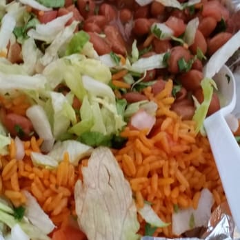 Lupe's 55 Cantina - Veggie bowl (guac not visible because it was on the side) - Mexican Near Me - Hampton, New Hampshire