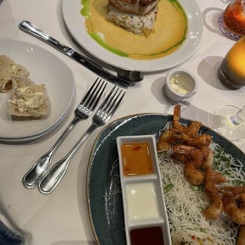 Chart House - Swordfish and coconut shrimp entree - Seafood Near Me - Monterey, California Chart House - Swordfish and coconut shrimp entree - Seafood Near Me - Monterey, California
