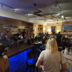 Di Lisio's - Packed dinning interior space and outdoor it was the same.