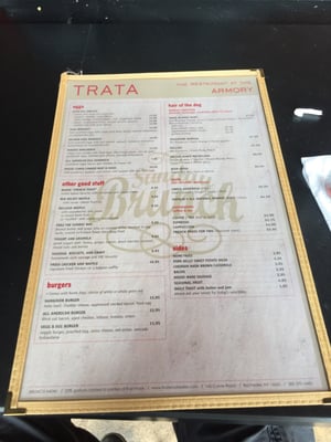 Menu photo 7 Trata Rochester, NY