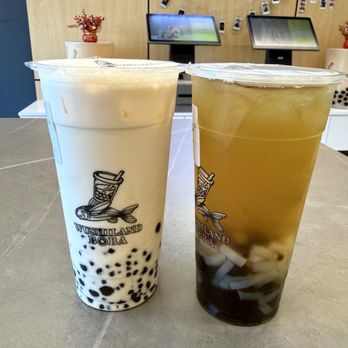 Wushiland Boba - Jasmine Green Milk Tea and 4 Seasons Tea - Bubble Tea Near Me - Anaheim, California Wushiland Boba - Jasmine Green Milk Tea and 4 Seasons Tea - Bubble Tea Near Me - Anaheim, California
