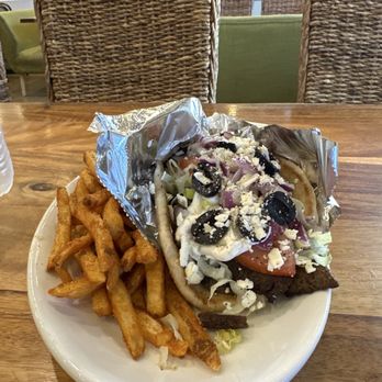 Zaytoona Mediterranean - Gyro sandwich This looks amazing you got to try this. - Mediterranean Near Me - O'Fallon, Missouri Zaytoona Mediterranean - Gyro sandwich This looks amazing you got to try this. - Mediterranean Near Me - O'Fallon, Missouri