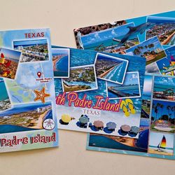 United States Postal Service - These cheap multi-view postcards give someone who has never been to SPI a better idea of it - 2 went within the U.S. and 2 went to Italy