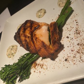 Jazz'd Tapas Bar - Salmon with broccoli - Tapas Bars Near Me - Savannah, Georgia Jazz'd Tapas Bar - Salmon with broccoli - Tapas Bars Near Me - Savannah, Georgia