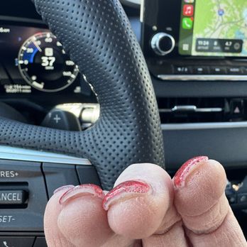 Win Nails - Nail Gel is not even to the ends of the nails - Nail Salons Near Me - Gallatin, Tennessee