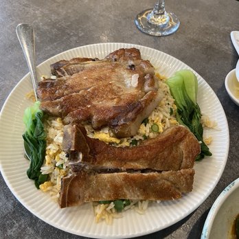 Prince Dumpling - Pork cutlet and egg fried rice - Dim Sum Near Me - Rosemead, California Prince Dumpling - Pork cutlet and egg fried rice - Dim Sum Near Me - Rosemead, California