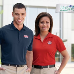 UniFirst Uniforms - Titusville - Award-winning UniSport™ polo shirts are made with the latest moisture management comfort technology.